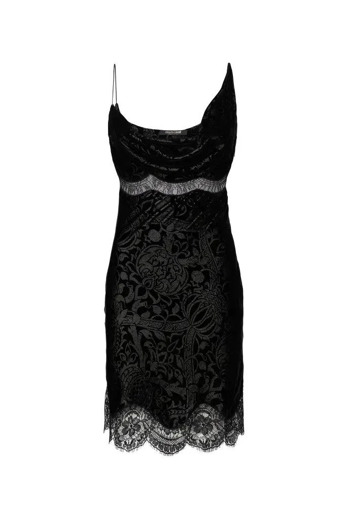 Mini dress with lace Mini dress with lace