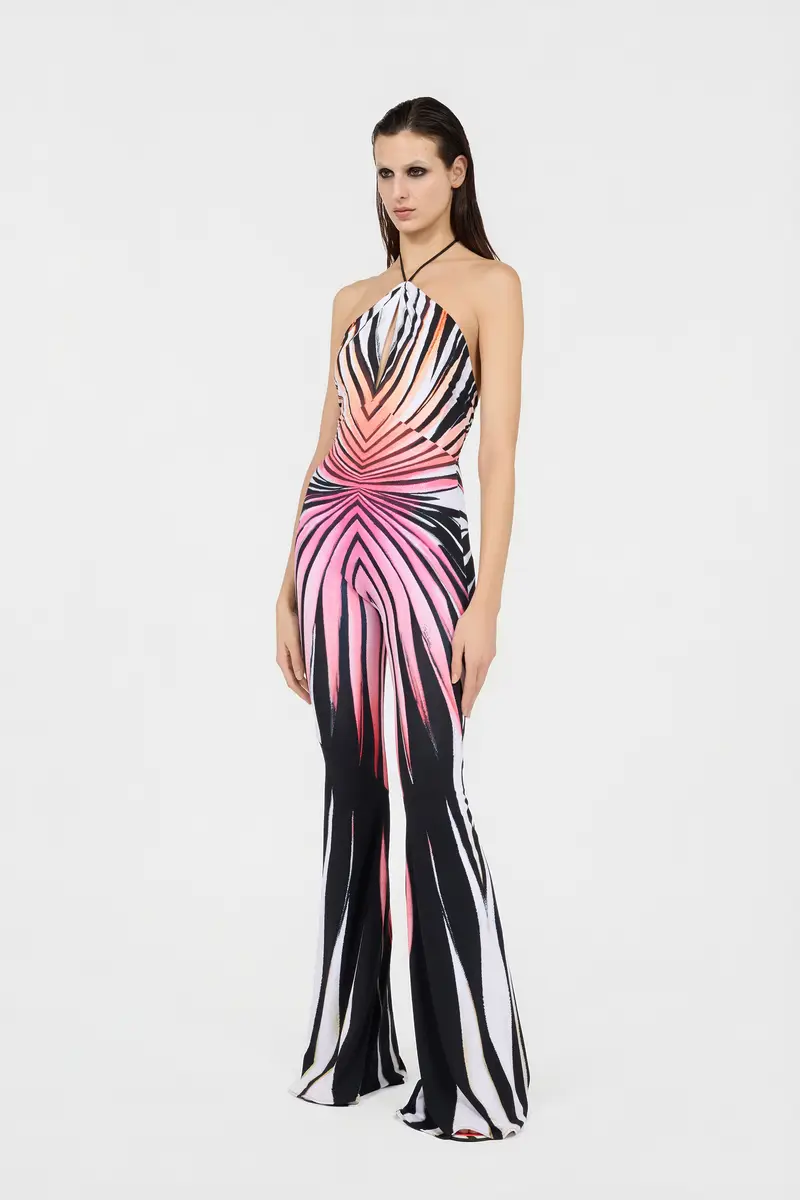 Roberto Cavalli Ray Of Paradise Print Jumpsuits | Thumbnail 2 Roberto Cavalli Ray Of Paradise Print Jumpsuits | Thumbnail 2