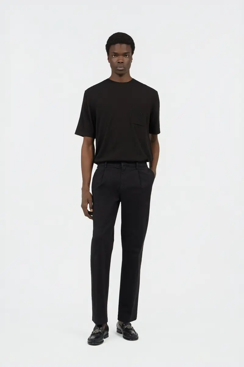 Roberto Cavalli Black Pleated Trousers | Thumbnail 6 Roberto Cavalli Black Pleated Trousers | Thumbnail 6