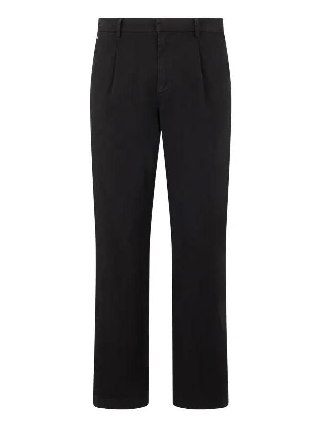 Black Pleated Trousers Black Pleated Trousers