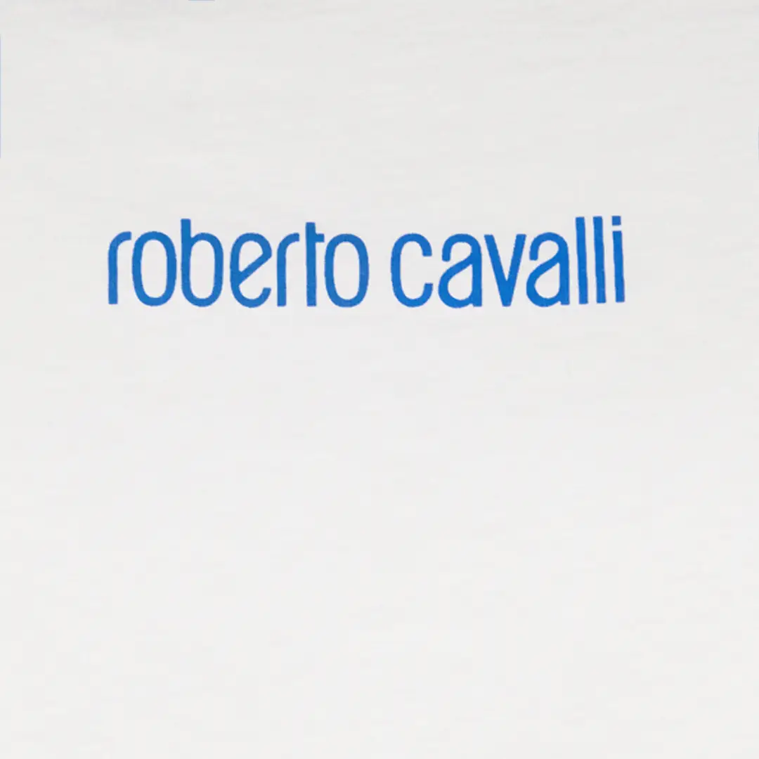 Roberto Cavalli Cotton T-Shirt With Dragon And Logo | Thumbnail 4 Roberto Cavalli Cotton T-Shirt With Dragon And Logo | Thumbnail 4