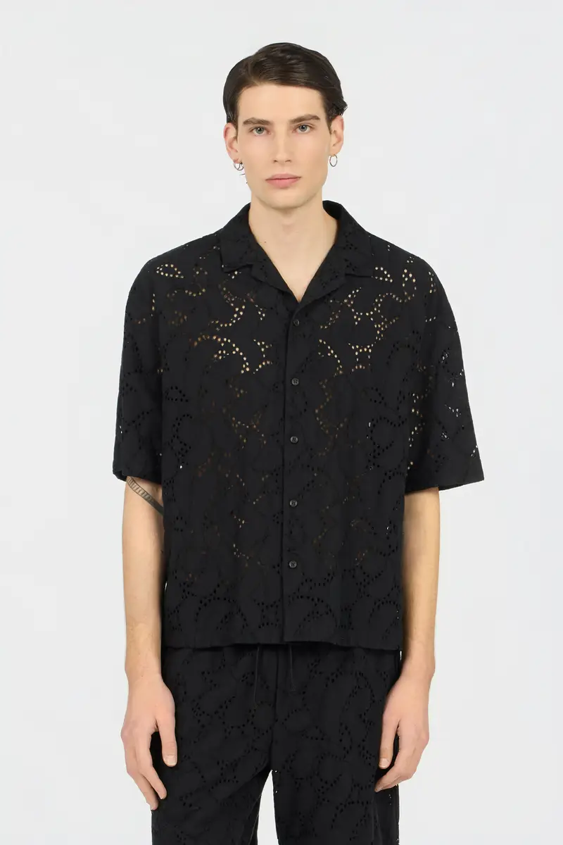 Roberto Cavalli Black Shirt | Thumbnail 2