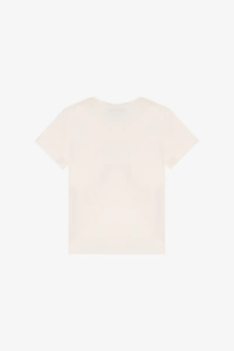 Roberto Cavalli Cream T-Shirt with Monogram RC | Thumbnail 2 Roberto Cavalli Cream T-Shirt with Monogram RC | Thumbnail 2