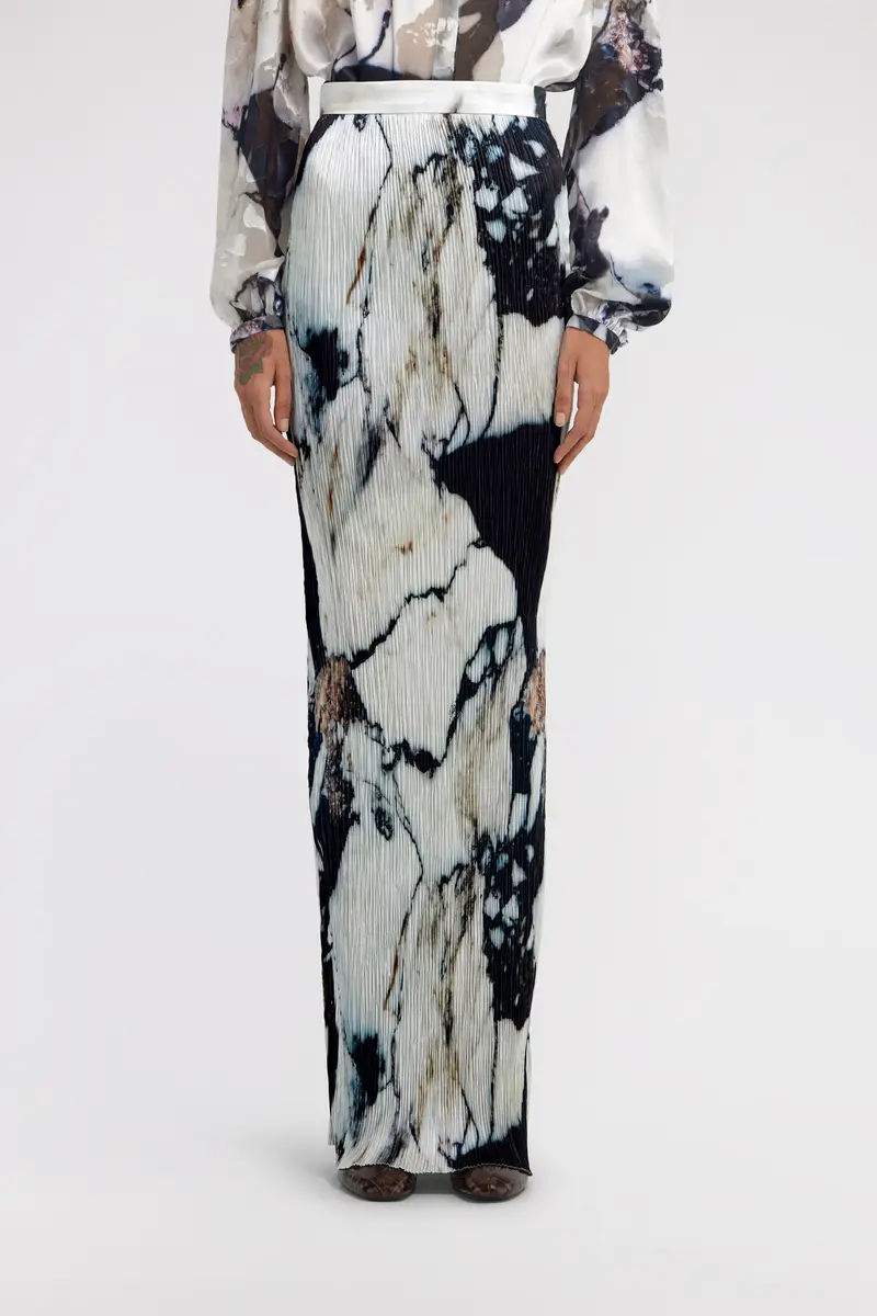 Roberto Cavalli Marble Print Skirt | Thumbnail 2