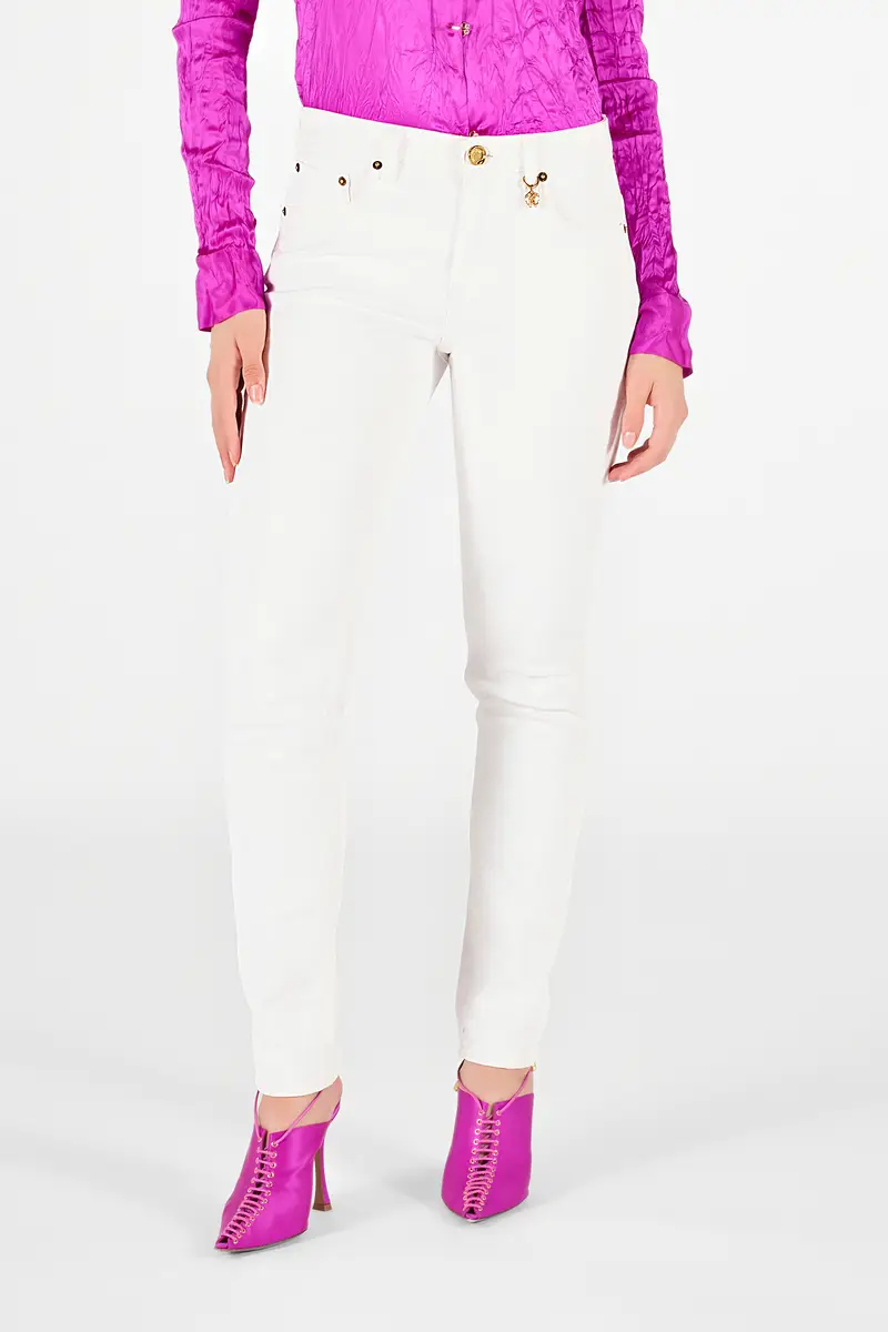 Roberto Cavalli Slim Fit Denim Trousers | Thumbnail 2 Roberto Cavalli Slim Fit Denim Trousers | Thumbnail 2