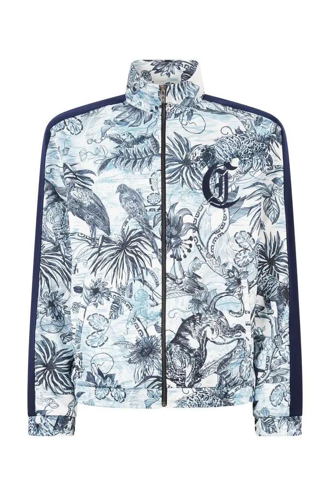 Roberto Cavalli Sweatshirt With Jungle Print