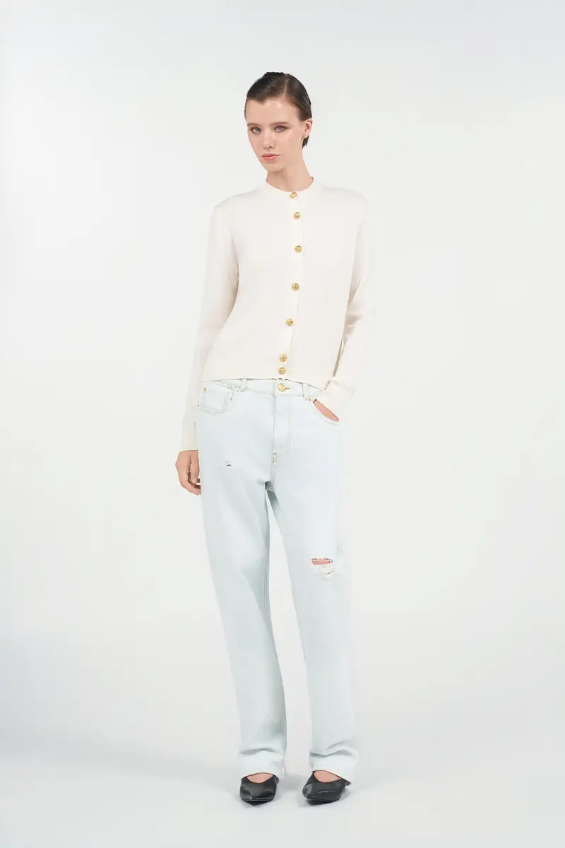 Roberto Cavalli Wool Blend Cardigan | Thumbnail 7