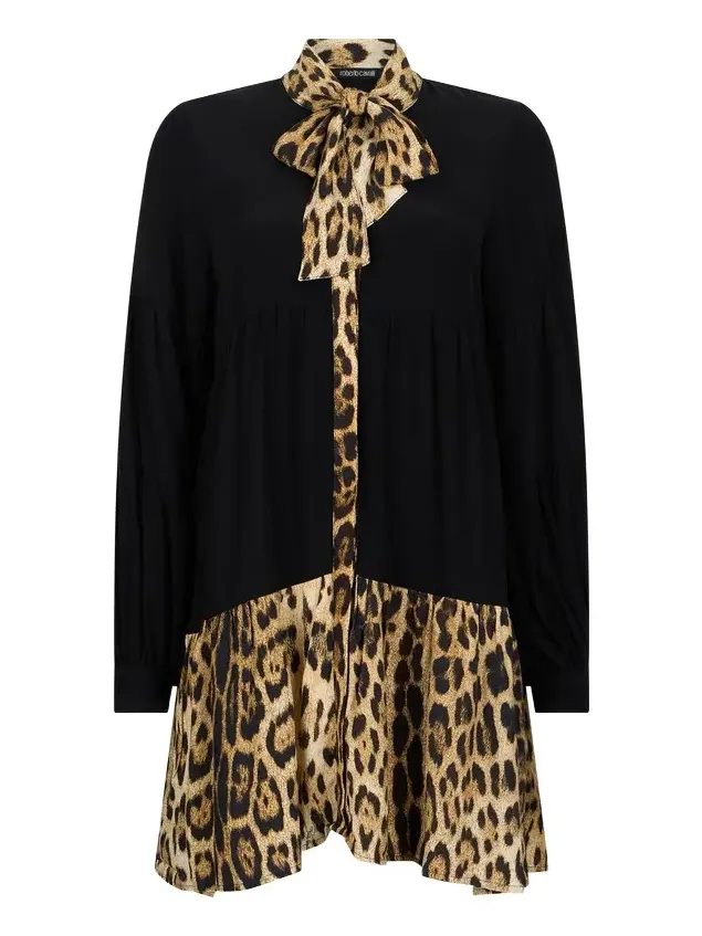 Leopard Print Dress Mini Leopard Print Dress Mini