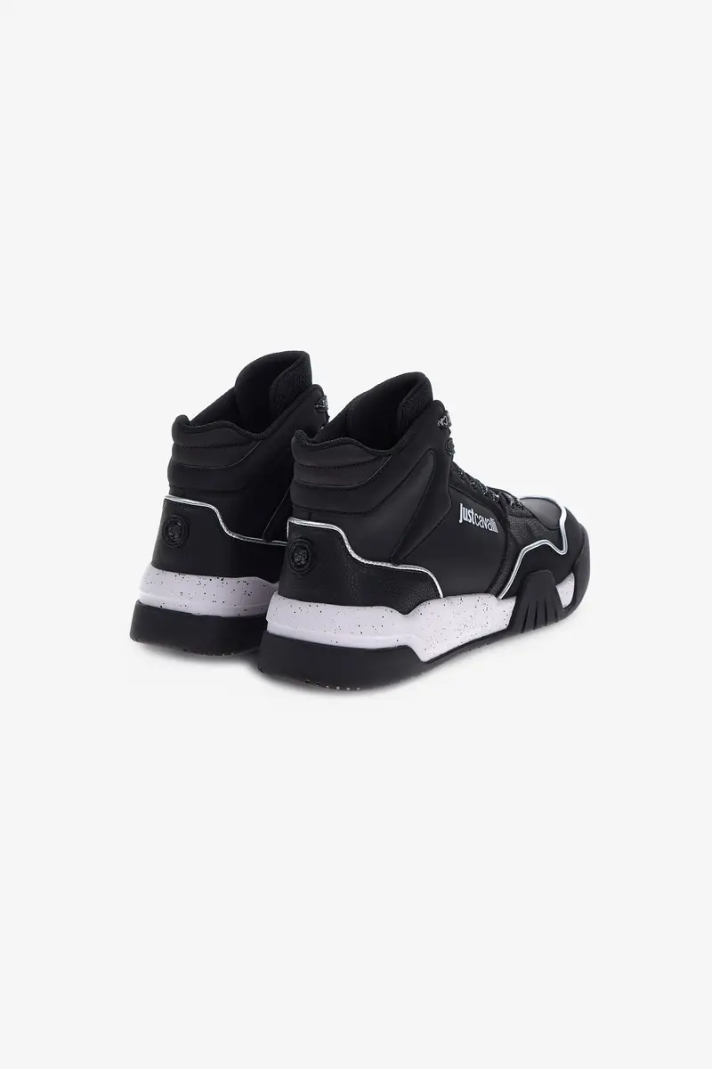 Roberto Cavalli Just Cavalli Leather Sneakers | Thumbnail 2 Roberto Cavalli Just Cavalli Leather Sneakers | Thumbnail 2