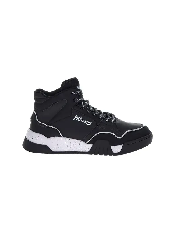 Roberto Cavalli Just Cavalli Leather Sneakers