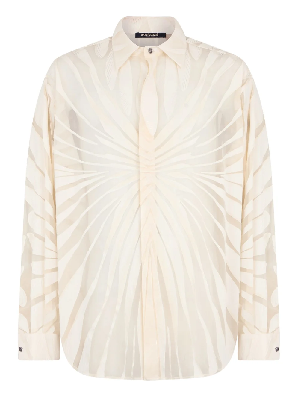 Shirt With Ray Devoré Print Shirt With Ray Devoré Print