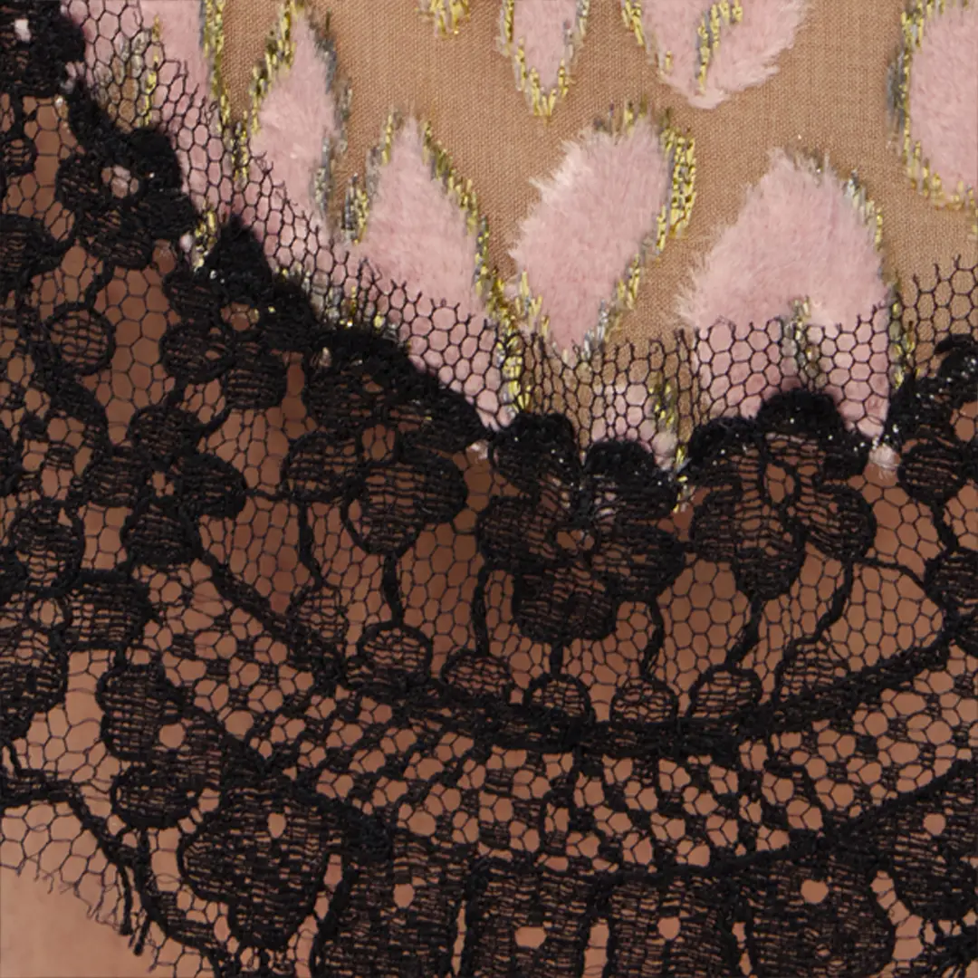 Roberto Cavalli Silk Mini Dress With Lace Inserts | Thumbnail 4 Roberto Cavalli Silk Mini Dress With Lace Inserts | Thumbnail 4