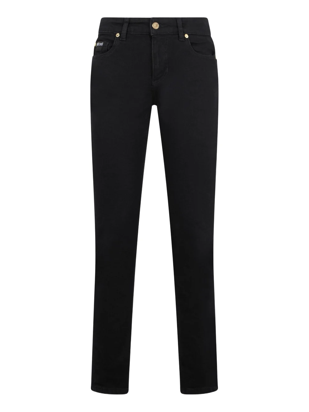 Roberto Cavalli Black Denim Trousers