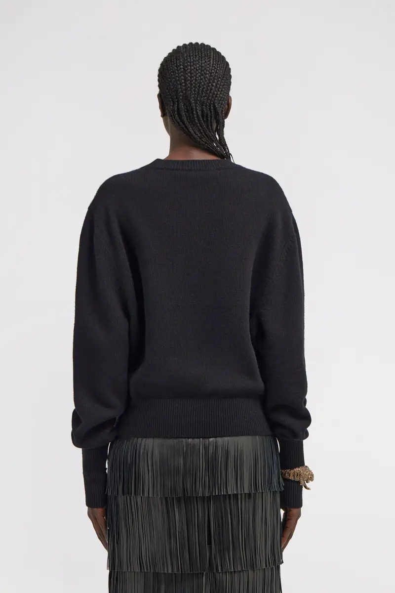 Roberto Cavalli Cropped Knit Sweater | Thumbnail 3