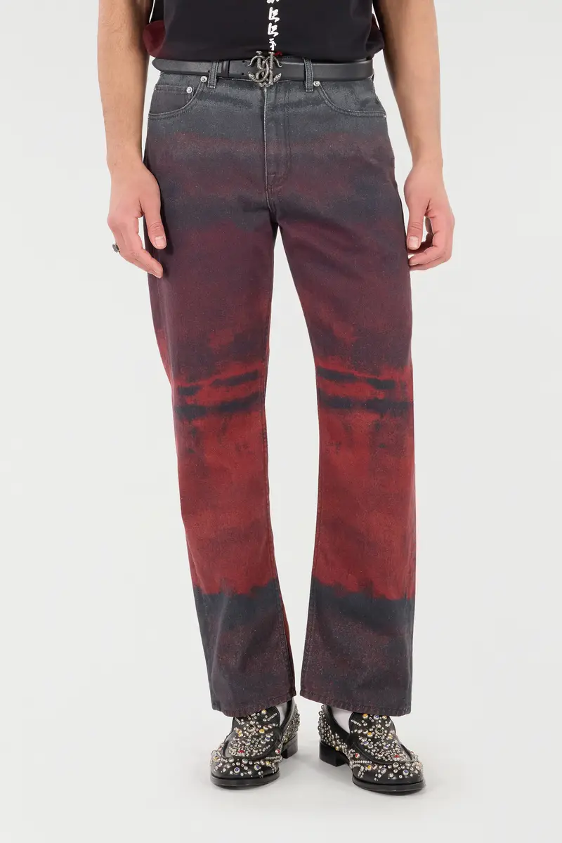 Roberto Cavalli Jeans With A Mottled Print Effect | Thumbnail 2 Roberto Cavalli Jeans With A Mottled Print Effect | Thumbnail 2