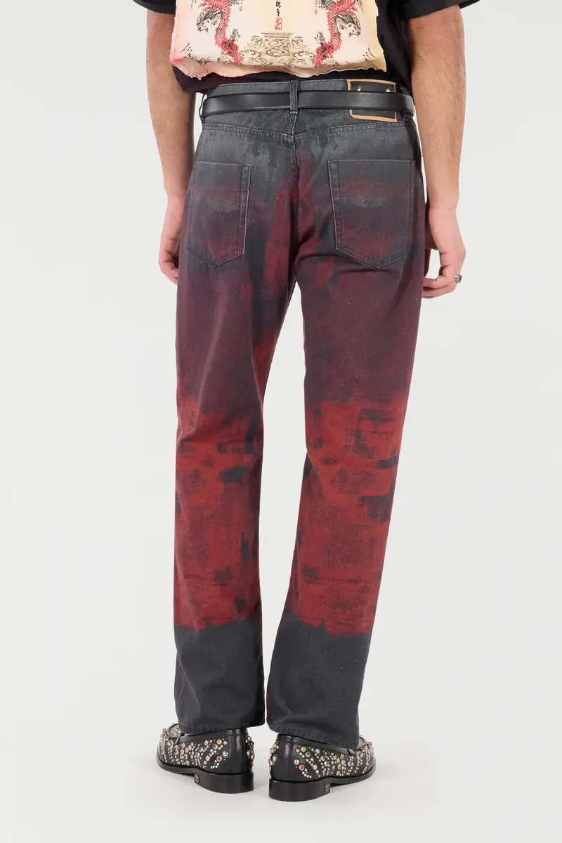 Roberto Cavalli Jeans With A Mottled Print Effect | Thumbnail 3 Roberto Cavalli Jeans With A Mottled Print Effect | Thumbnail 3
