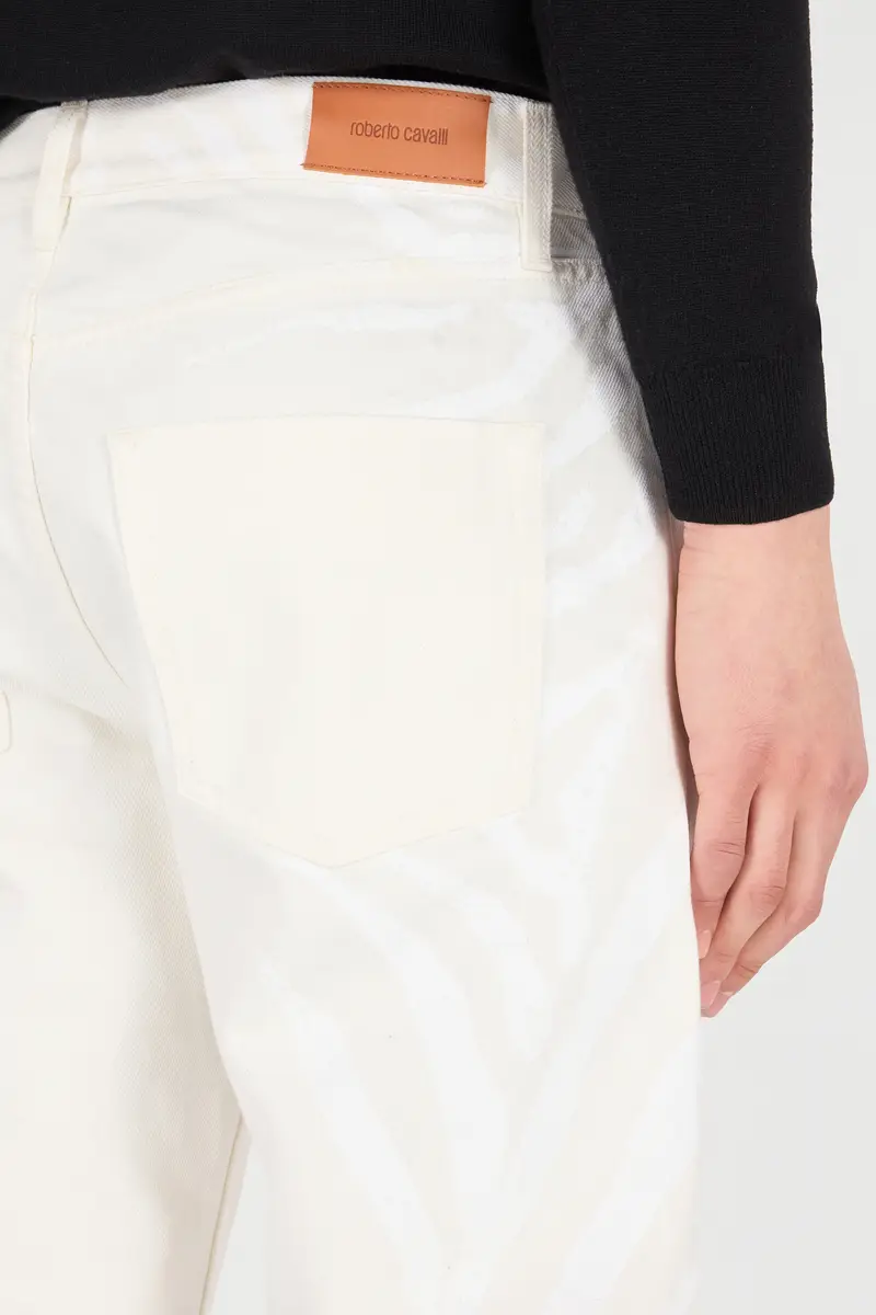 Roberto Cavalli Zebra-Print Five-Pocket Pants | Thumbnail 5 Roberto Cavalli Zebra-Print Five-Pocket Pants | Thumbnail 5