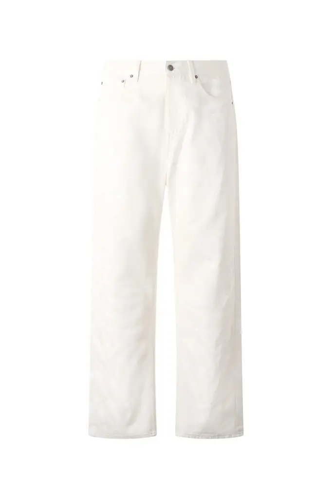 Roberto Cavalli Zebra-Print Five-Pocket Pants | Image 1 Roberto Cavalli Zebra-Print Five-Pocket Pants | Image 1