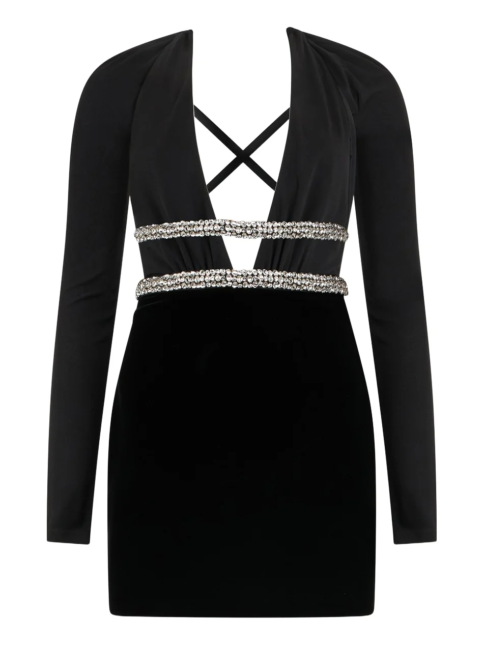 Roberto Cavalli Embroidered Dress