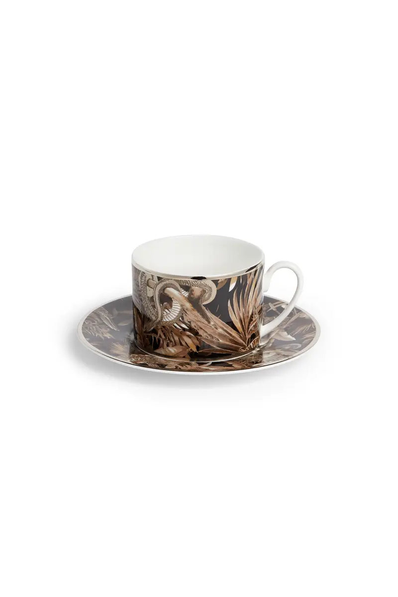 Roberto Cavalli Tropical Jungle Black tea set
