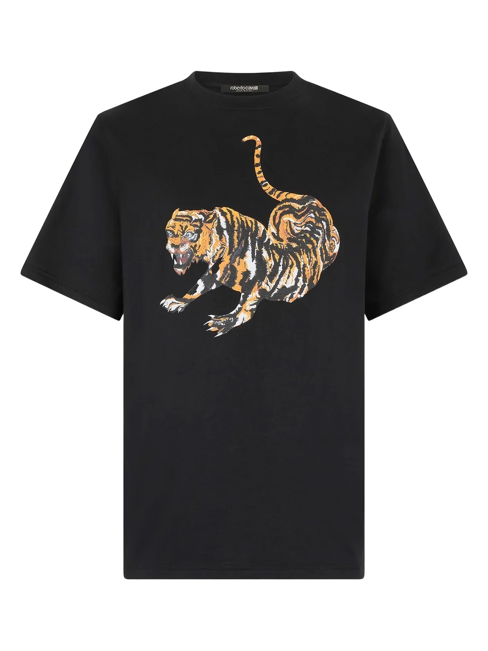 Cotton T-Shirt With Tiger