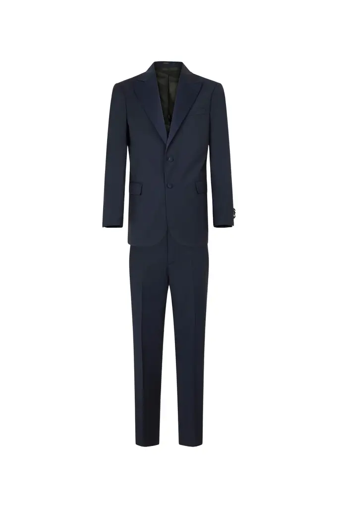 Roberto Cavalli Navy Blue Suit | Image 1 Roberto Cavalli Navy Blue Suit | Image 1