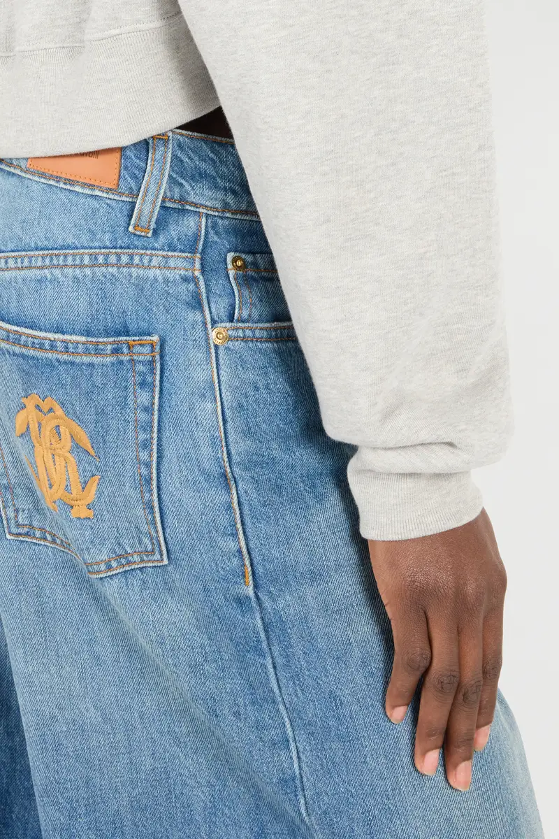 Roberto Cavalli Cropped Sweatshirt With Mirror Snake Monogram | Thumbnail 5 Roberto Cavalli Cropped Sweatshirt With Mirror Snake Monogram | Thumbnail 5