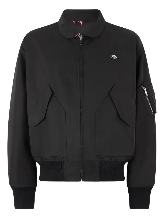 Roberto Cavalli Reversible Bomber Jacket With Dragon