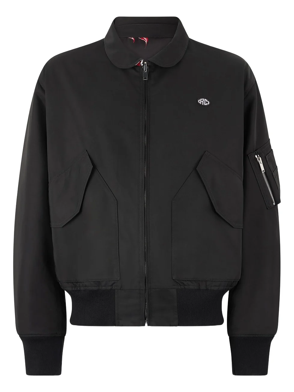 Roberto Cavalli Reversible Bomber Jacket With Dragon