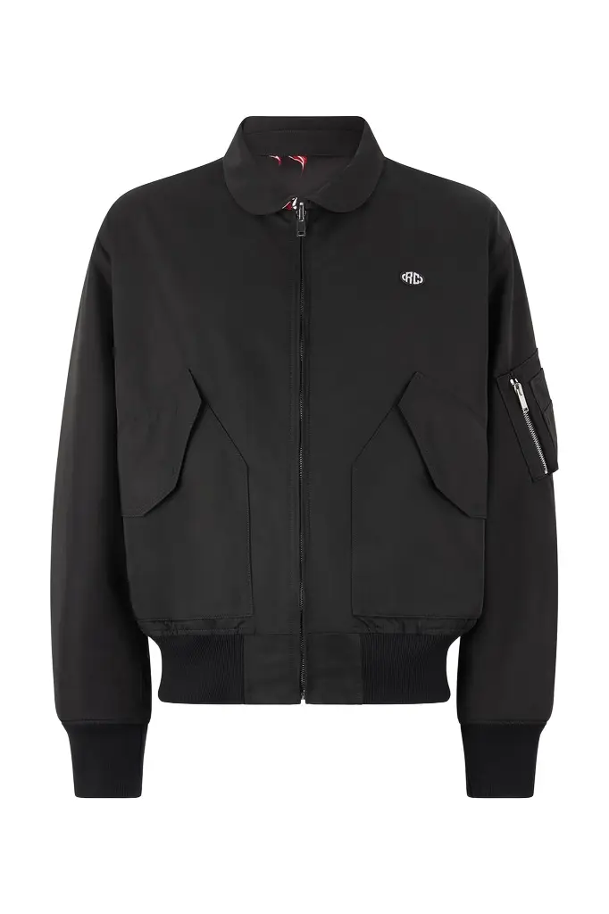 Roberto Cavalli Reversible Bomber Jacket With Dragon | Image 1 Roberto Cavalli Reversible Bomber Jacket With Dragon | Image 1