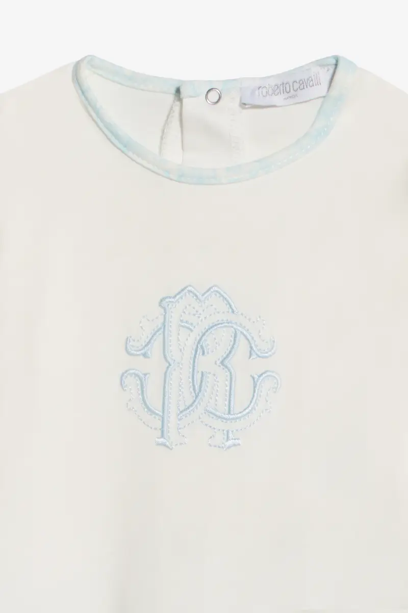 Roberto Cavalli Light Blue Monogram Zebra Print Children Kit | Thumbnail 3 Roberto Cavalli Light Blue Monogram Zebra Print Children Kit | Thumbnail 3