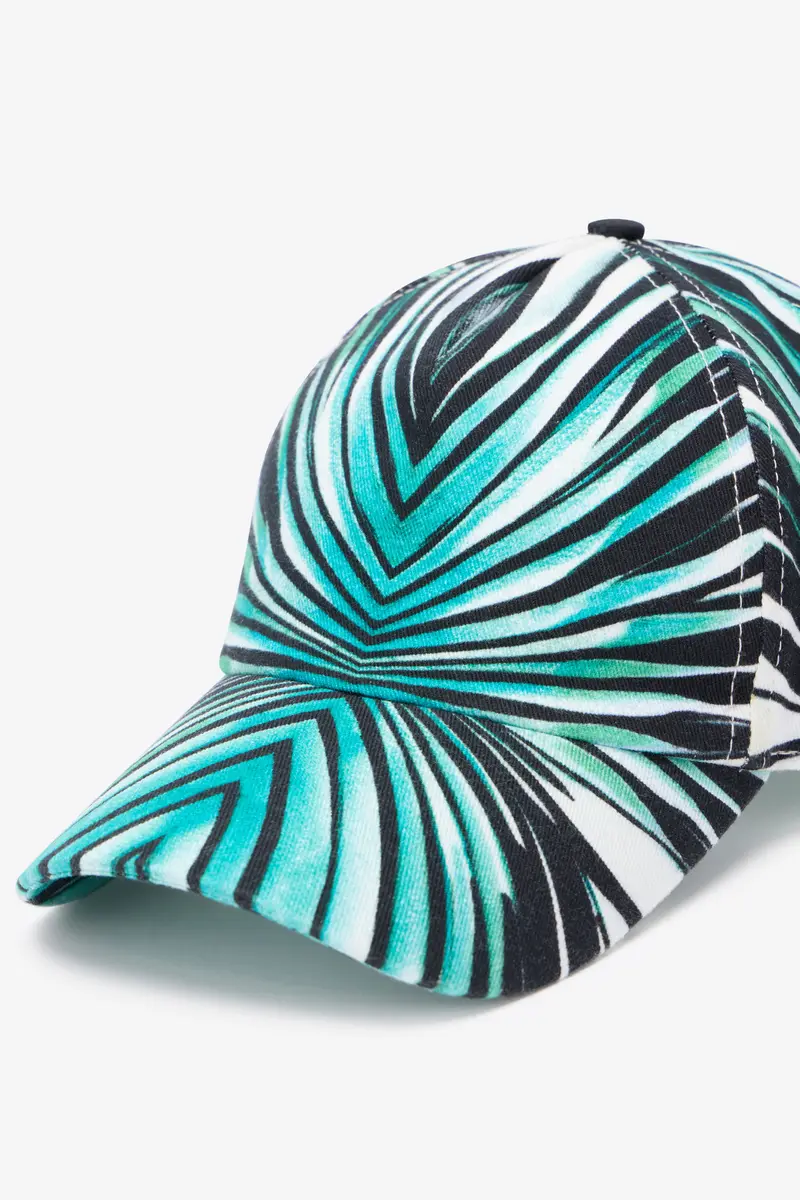 Roberto Cavalli Ray Of Sea Print Baseball Cap | Thumbnail 3 Roberto Cavalli Ray Of Sea Print Baseball Cap | Thumbnail 3