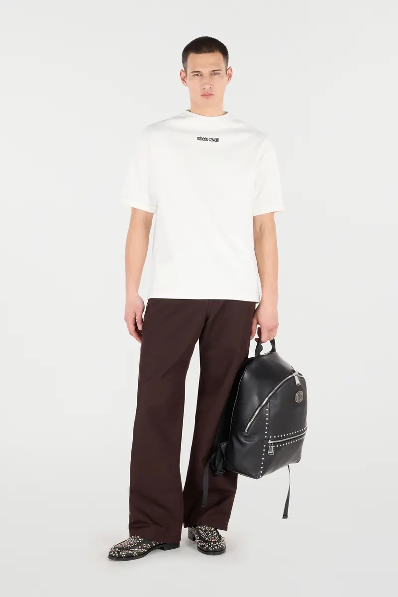 Roberto Cavalli T-Shirt With Embroidered Logo | Thumbnail 7 Roberto Cavalli T-Shirt With Embroidered Logo | Thumbnail 7