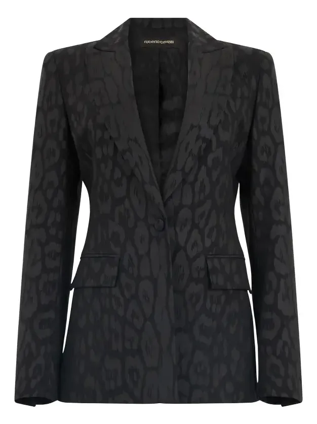 Roberto Cavalli Plain Jacket | Thumbnail 1 Roberto Cavalli Plain Jacket | Thumbnail 1