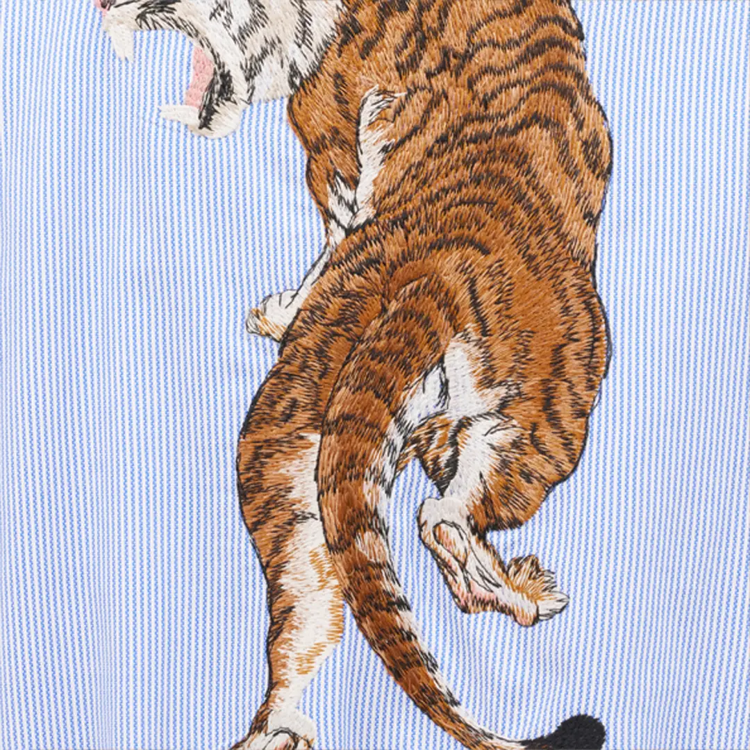 Roberto Cavalli Reversible Bomber Jacket with Baby Jaguar Print | Thumbnail 4