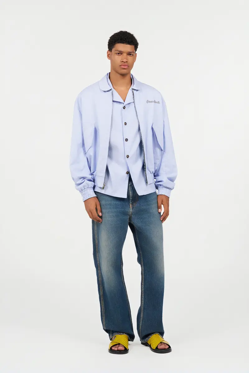 Roberto Cavalli Reversible Bomber Jacket with Baby Jaguar Print | Thumbnail 7