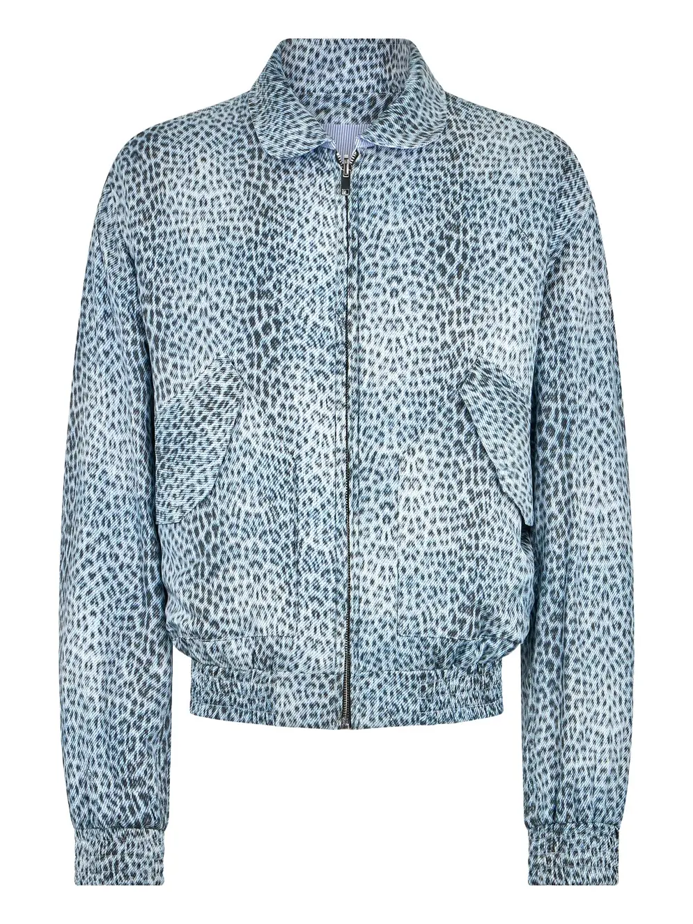 Reversible Bomber Jacket with Baby Jaguar Print Reversible Bomber Jacket with Baby Jaguar Print
