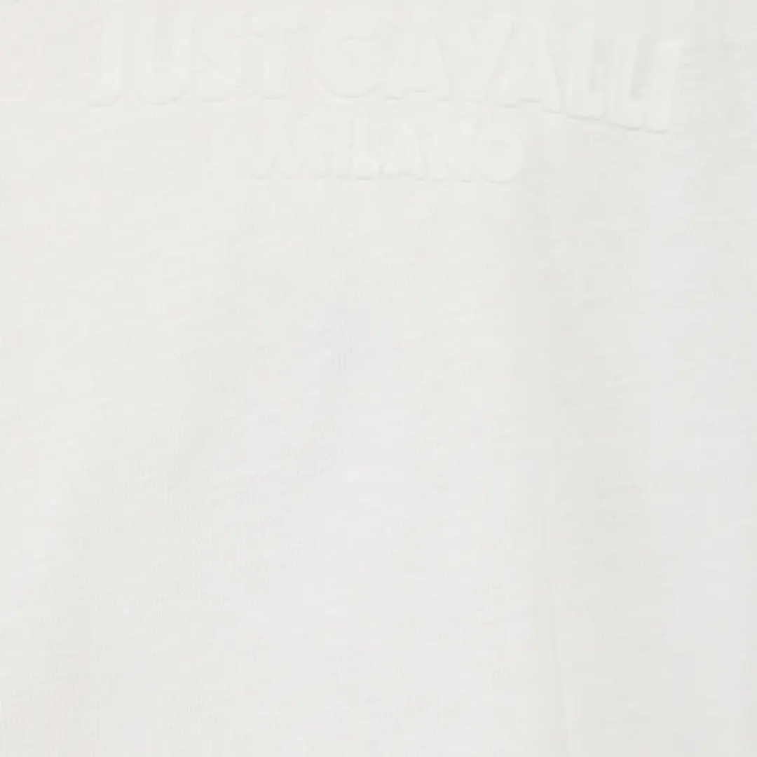 Roberto Cavalli T-Shirt With JC Monogram And Contrasting Topstitching | Thumbnail 4