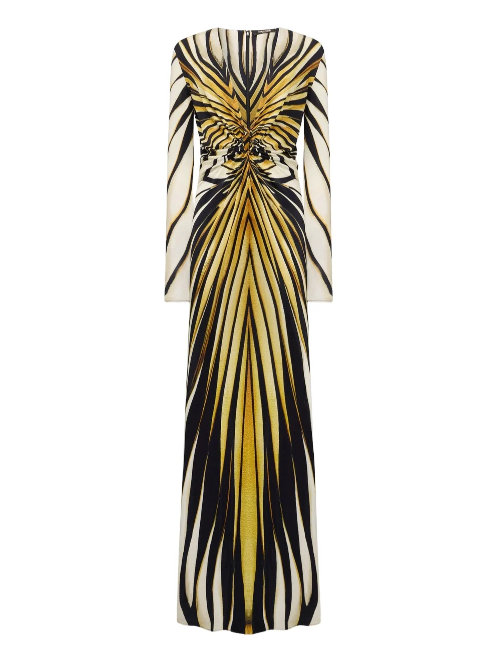 Ray Of Gold Print Maxi Dress Ray Of Gold Print Maxi Dress