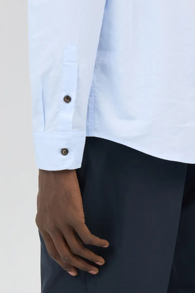 Roberto Cavalli Light Blue Shirt with Monogram RC Embroidery | Thumbnail 5