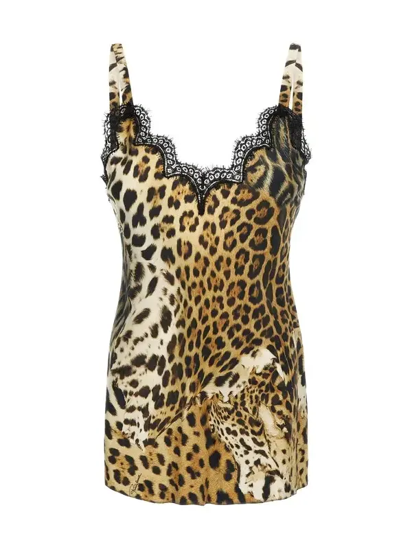 Top with Jaguar Skin print Top with Jaguar Skin print