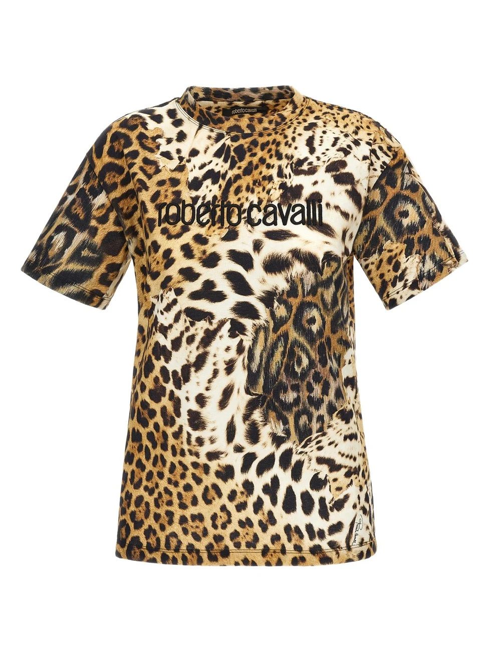 T-shirt with Jaguar Skin print T-shirt with Jaguar Skin print