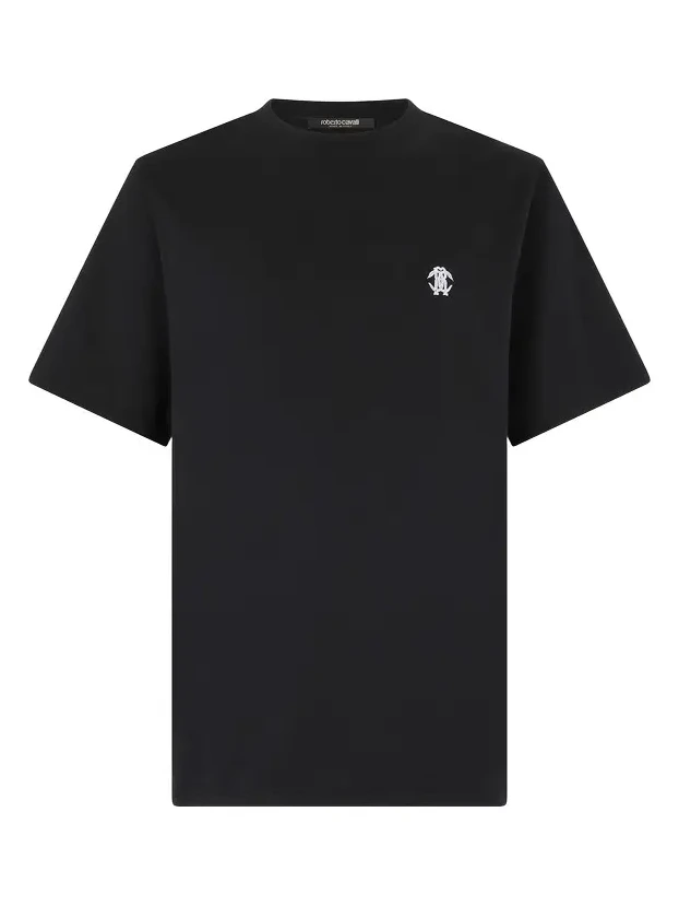 T-Shirt With Mirror Snake Monogram T-Shirt With Mirror Snake Monogram