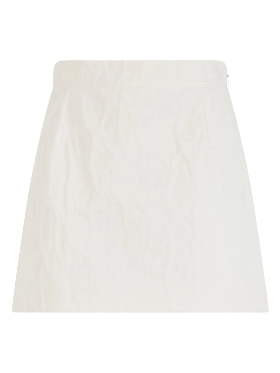 Mini skirt in cotton jacquard Mini skirt in cotton jacquard