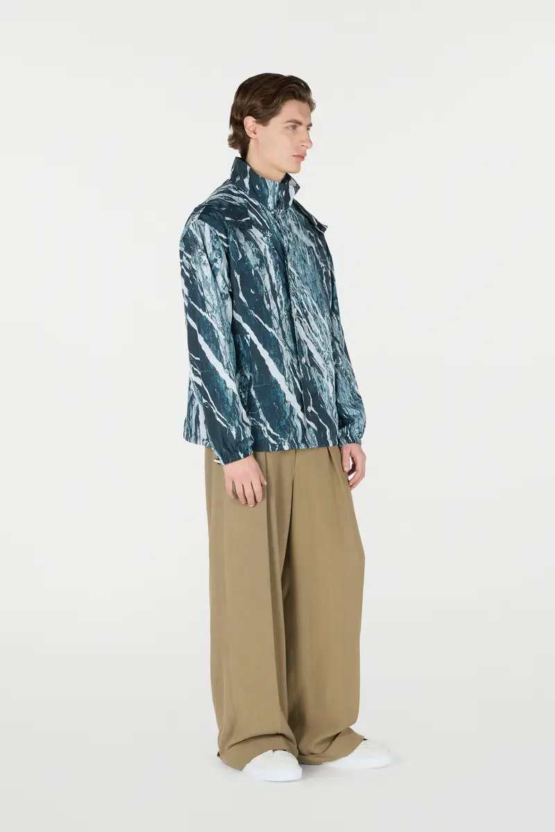 Roberto Cavalli Marble-Print Bomber Jacket | Thumbnail 2