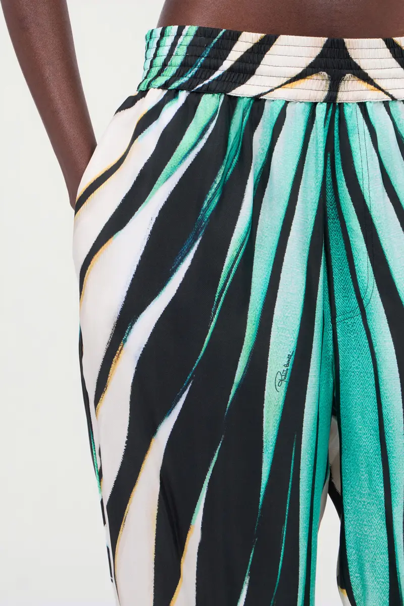 Roberto Cavalli Ray of Sea Palazzo Pants | Thumbnail 5