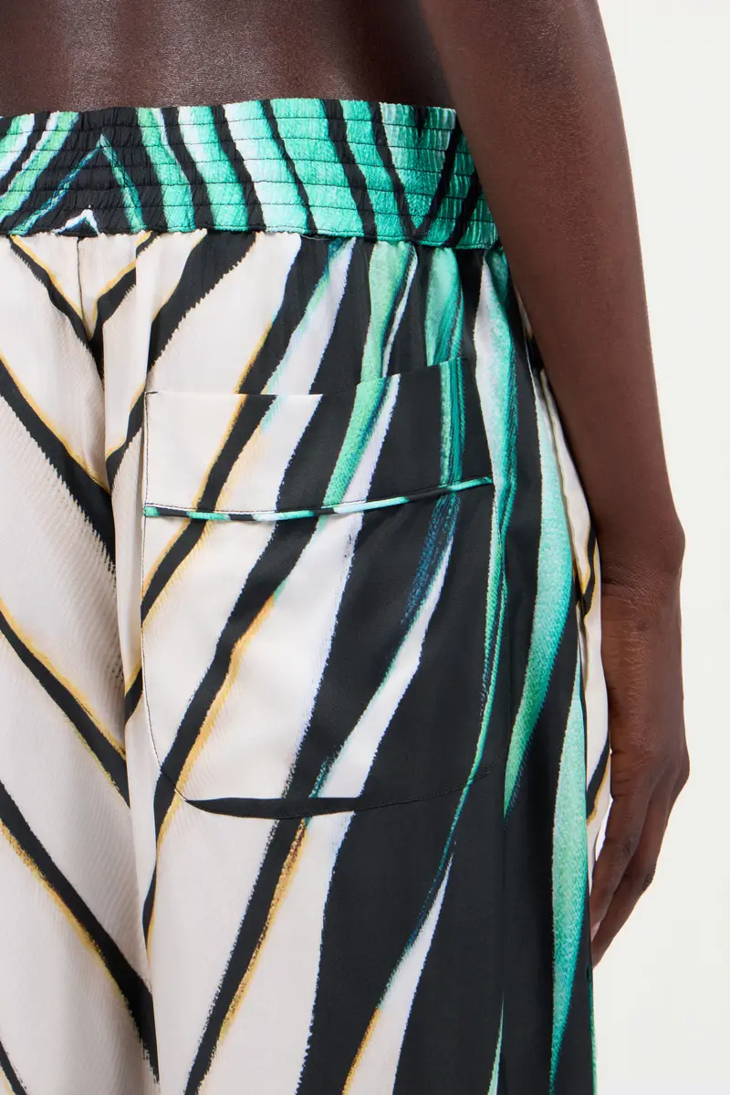 Roberto Cavalli Ray of Sea Palazzo Pants | Thumbnail 6