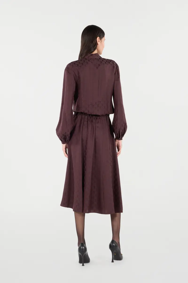 Roberto Cavalli Shirt Dress With Mirror Snake Monogram | Thumbnail 3 Roberto Cavalli Shirt Dress With Mirror Snake Monogram | Thumbnail 3