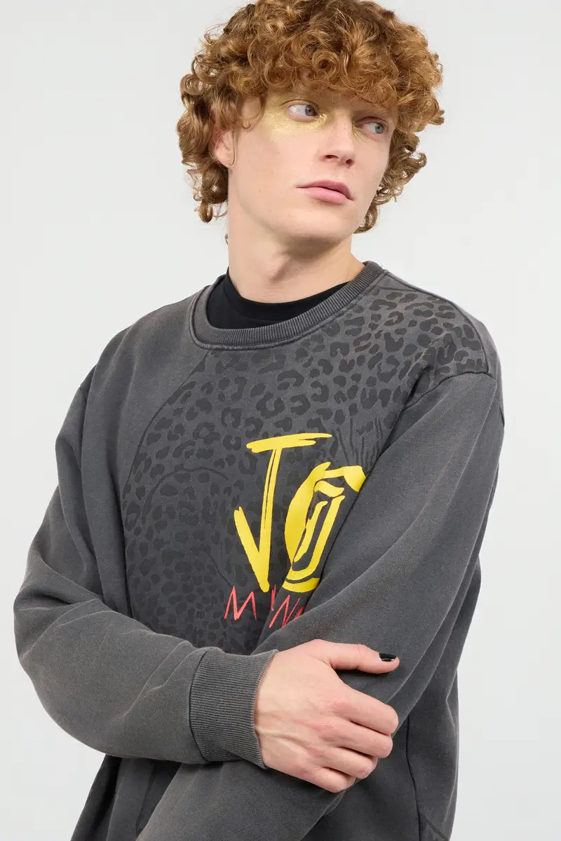 Roberto Cavalli Sweatshirt With Jaguar And Lettering | Thumbnail 5