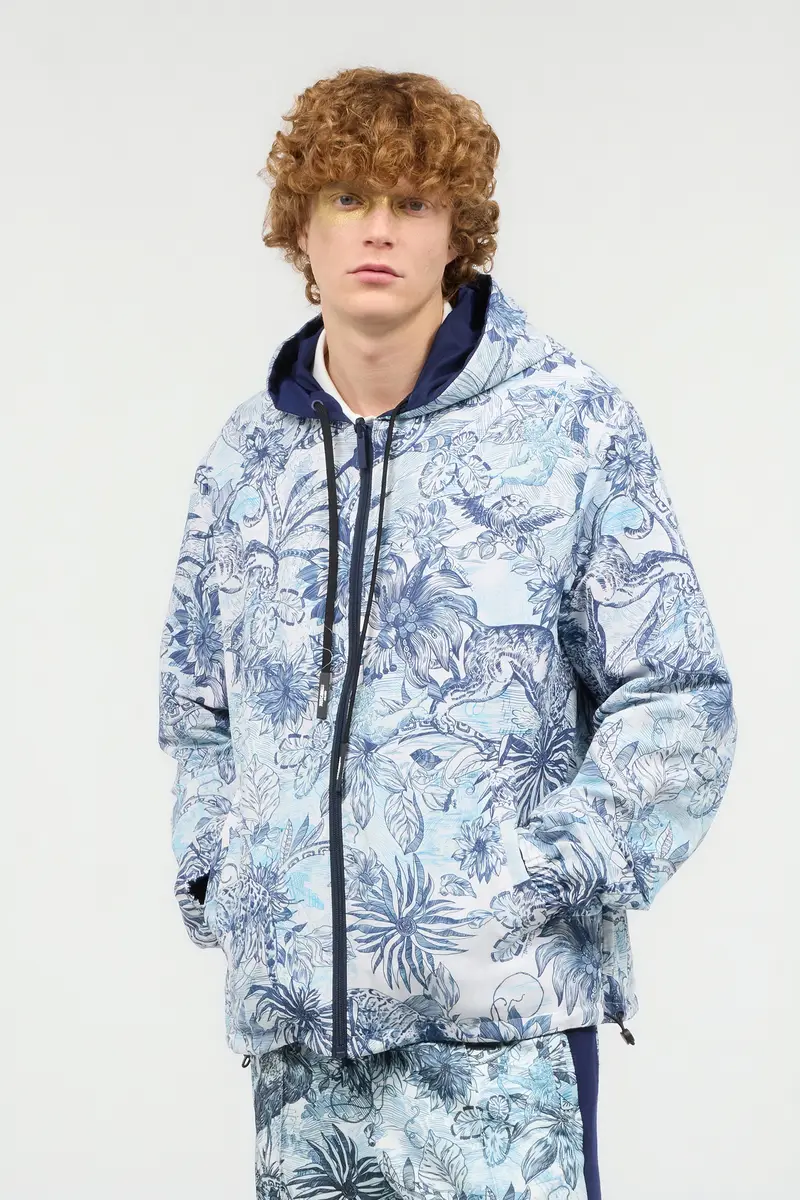 Roberto Cavalli Reversible Hooded Sweatshirt | Thumbnail 2 Roberto Cavalli Reversible Hooded Sweatshirt | Thumbnail 2
